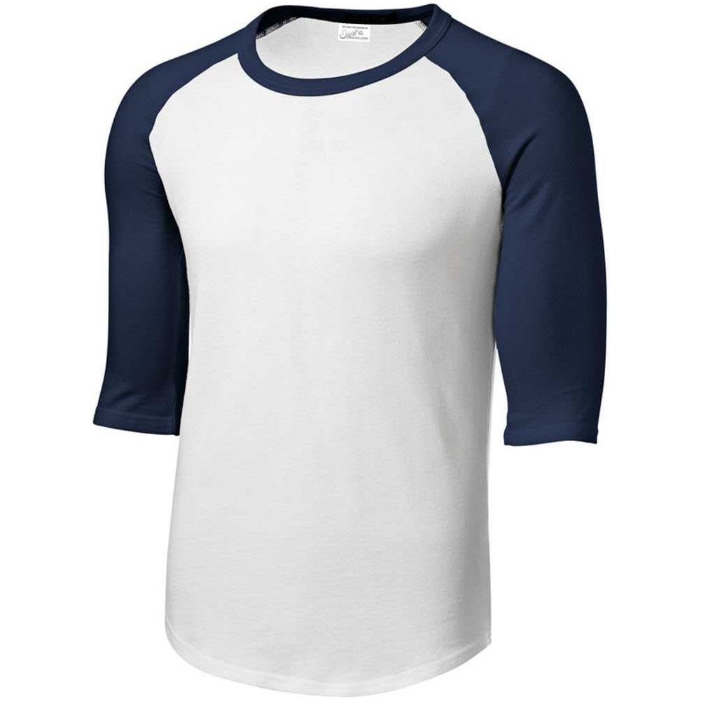 Youth 3/4 Sleeve Cotton Baseball Tee Shirts Joe's USA Youth Apparel