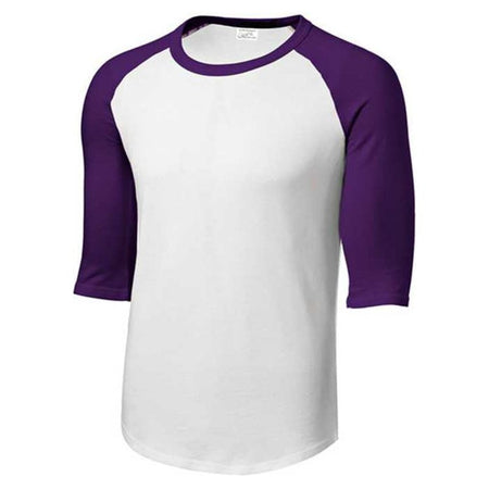 Youth Colorblock Raglan Jersey DRI-EQUIP Youth Long Sleeve Shirts