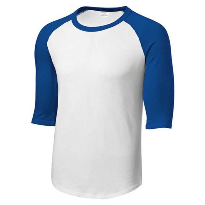 Youth Colorblock Raglan Jersey DRI-EQUIP Youth Long Sleeve Shirts