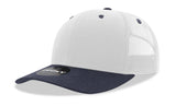 Decky 6 Panel Mid Profile Structured Cotton Blend Trucker | Decky 6021