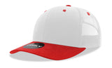 Decky 6 Panel Mid Profile Structured Cotton Blend Trucker | Decky 6021