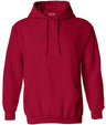 Wholesale Adult Hooded Sweatshirt Antique Cherry Red Small Sweatshirts