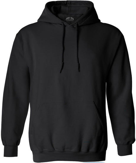 Wholesale Adult Hooded Sweatshirt Black Small Sweatshirts