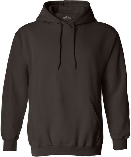 Wholesale Adult Hooded Sweatshirt Dark Chocolate Brown Small Sweatshirts