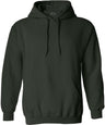 Wholesale Adult Hooded Sweatshirt Forest Green Small Sweatshirts