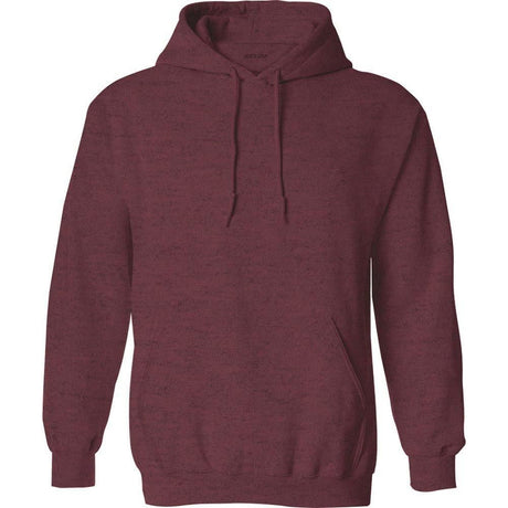 Wholesale Adult Hooded Sweatshirt Heather Maroon Small Sweatshirts