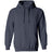 Wholesale Adult Hooded Sweatshirt Heather Navy Small Sweatshirts