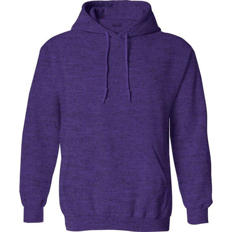 Wholesale Adult Hooded Sweatshirt Heather Navy Small Sweatshirts