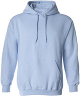 Wholesale Adult Hooded Sweatshirt Light Blue Small Sweatshirts