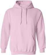 Wholesale Adult Hooded Sweatshirt Light Pink Small Sweatshirts