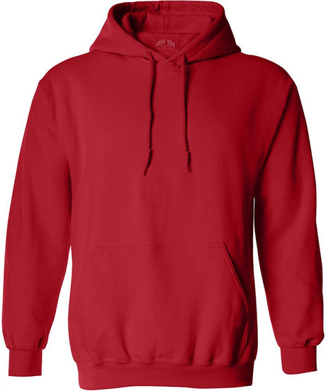 Wholesale Adult Hooded Sweatshirt Red Small Sweatshirts