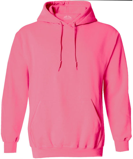 Wholesale Adult Hooded Sweatshirt Safety Pink Small Sweatshirts