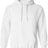 Wholesale Adult Hooded Sweatshirt White Small Sweatshirts
