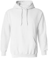 Wholesale Adult Hooded Sweatshirt White Small Sweatshirts