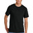 Wholesale Cotton Tee Jet Black S Short Sleeve T-Shirts