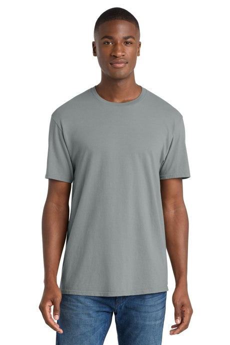 Wholesale Garment - Dyed Tee Dove Grey S Short Sleeve T-Shirts