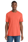 Wholesale Garment - Dyed Tee Neon Coral S Short Sleeve T-Shirts