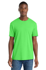Wholesale Garment - Dyed Tee Neon Green S Short Sleeve T-Shirts