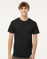 Wholesale Men's 5oz Soft Touch Cotton T-Shirt Black XS Short Sleeve T-Shirts