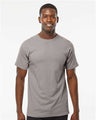 Wholesale Men's 5oz Soft Touch Cotton T-Shirt Gravel S Short Sleeve T-Shirts