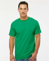 Wholesale Men's 5oz Soft Touch Cotton T-Shirt Irish Green S Short Sleeve T-Shirts