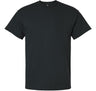 Wholesale Men’s 6oz Ultra Cotton Heavyweight T-Shirt Black Small Short Sleeve T-Shirts