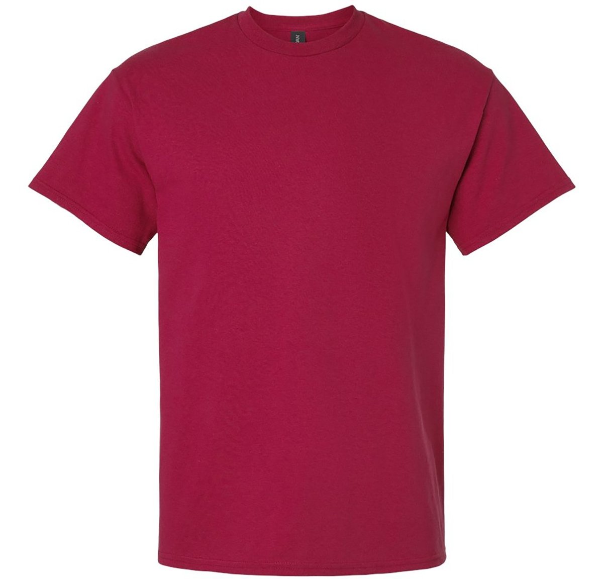 Wholesale Men’s 6oz Ultra Cotton Heavyweight T-Shirt Cardinal Red Small Short Sleeve T-Shirts