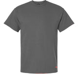 Wholesale Men’s 6oz Ultra Cotton Heavyweight T-Shirt Charcoal Small Short Sleeve T-Shirts