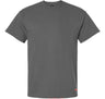 Wholesale Men’s 6oz Ultra Cotton Heavyweight T-Shirt Charcoal Small Short Sleeve T-Shirts