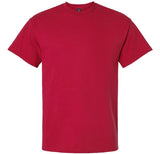 Wholesale Men’s 6oz Ultra Cotton Heavyweight T-Shirt Cherry Red Small Short Sleeve T-Shirts