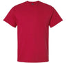 Wholesale Men’s 6oz Ultra Cotton Heavyweight T-Shirt Cherry Red Small Short Sleeve T-Shirts