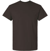 Wholesale Men’s 6oz Ultra Cotton Heavyweight T-Shirt Dark Chocolate Small Short Sleeve T-Shirts