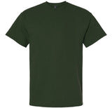 Wholesale Men’s 6oz Ultra Cotton Heavyweight T-Shirt Forest Green Small Short Sleeve T-Shirts