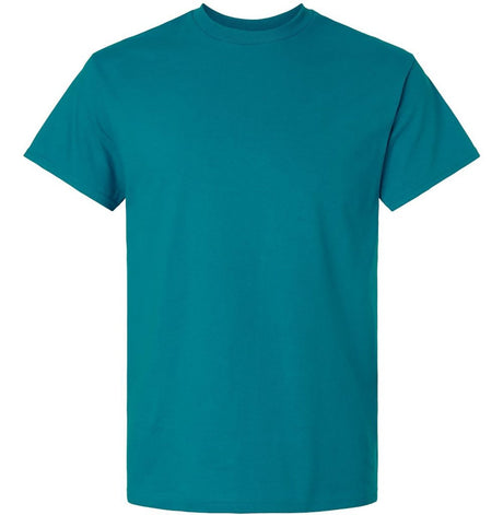 Wholesale Men’s 6oz Ultra Cotton Heavyweight T-Shirt Galapagos Blue Small Short Sleeve T-Shirts