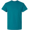 Wholesale Men’s 6oz Ultra Cotton Heavyweight T-Shirt Galapagos Blue Small Short Sleeve T-Shirts