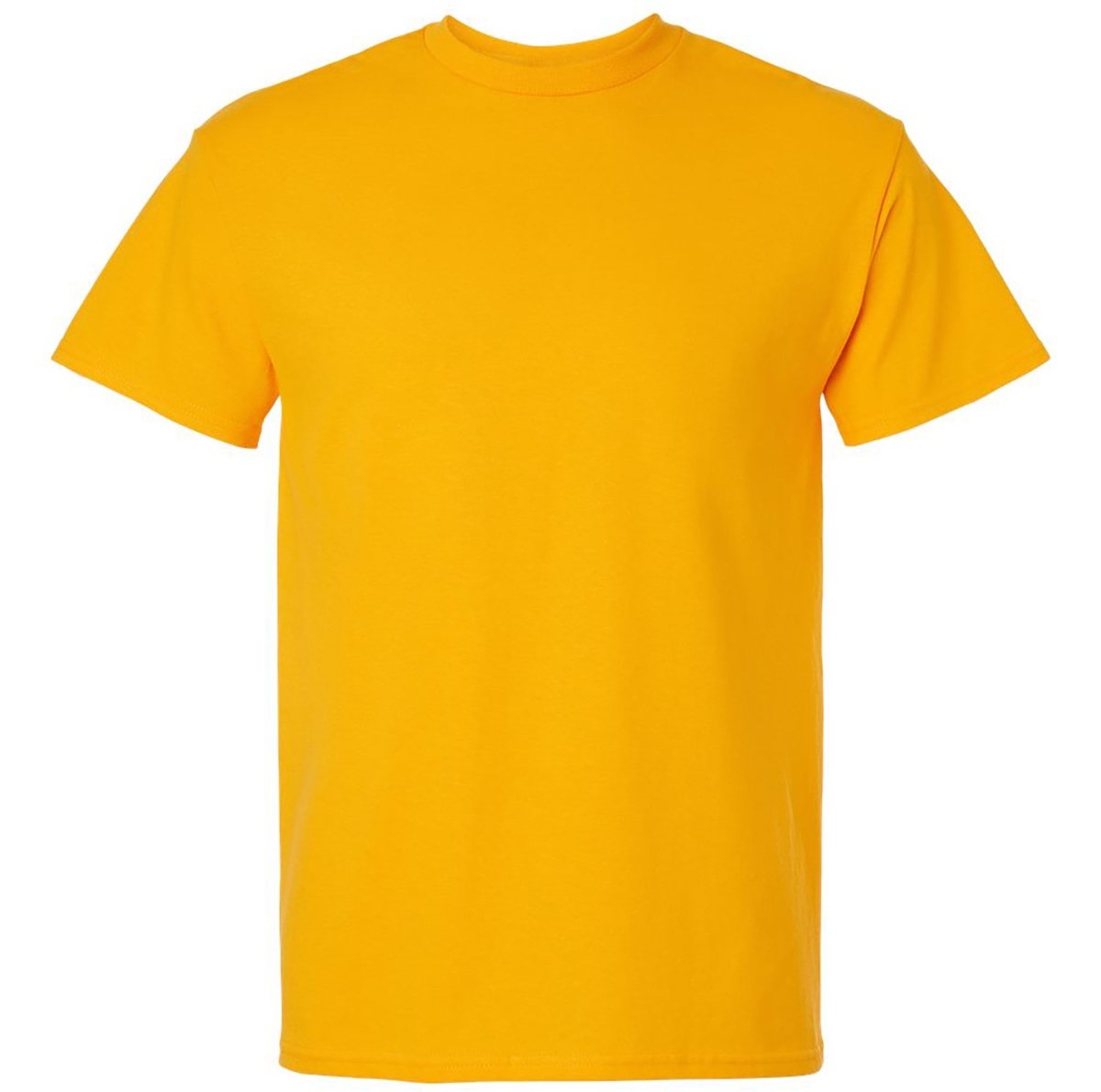 Wholesale Men’s 6oz Ultra Cotton Heavyweight T-Shirt Gold Small Short Sleeve T-Shirts