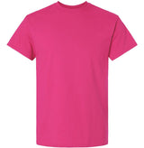 Wholesale Men’s 6oz Ultra Cotton Heavyweight T-Shirt Heliconia Small Short Sleeve T-Shirts