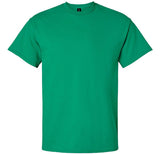 Wholesale Men’s 6oz Ultra Cotton Heavyweight T-Shirt Kelly Green Small Short Sleeve T-Shirts