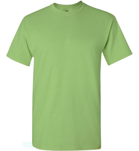 Wholesale Men’s 6oz Ultra Cotton Heavyweight T-Shirt Kiwi Small Short Sleeve T-Shirts