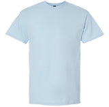 Wholesale Men’s 6oz Ultra Cotton Heavyweight T-Shirt Light Blue Small Short Sleeve T-Shirts