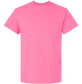 Wholesale Men’s 6oz Ultra Cotton Heavyweight T-Shirt Light Pink Small Short Sleeve T-Shirts