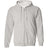 Wholesale Mens Heavy Blend Full - Zip Hooded Sweatshirt Ash Grey S Zip Hoodies