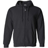 Wholesale Mens Heavy Blend Full - Zip Hooded Sweatshirt Black S Zip Hoodies