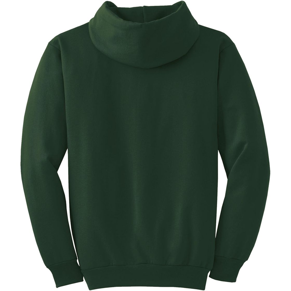 Wholesale Mens Heavy Blend Full - Zip Hooded Sweatshirt Dark Green S Zip Hoodies
