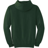 Wholesale Mens Heavy Blend Full - Zip Hooded Sweatshirt Dark Green S Zip Hoodies