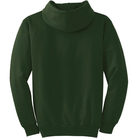 Wholesale Mens Heavy Blend Full - Zip Hooded Sweatshirt Forest Green S Zip Hoodies