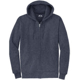 Wholesale Mens Heavy Blend Full - Zip Hooded Sweatshirt Heather Navy S Zip Hoodies