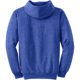 Wholesale Mens Heavy Blend Full - Zip Hooded Sweatshirt Heather Royal S Zip Hoodies