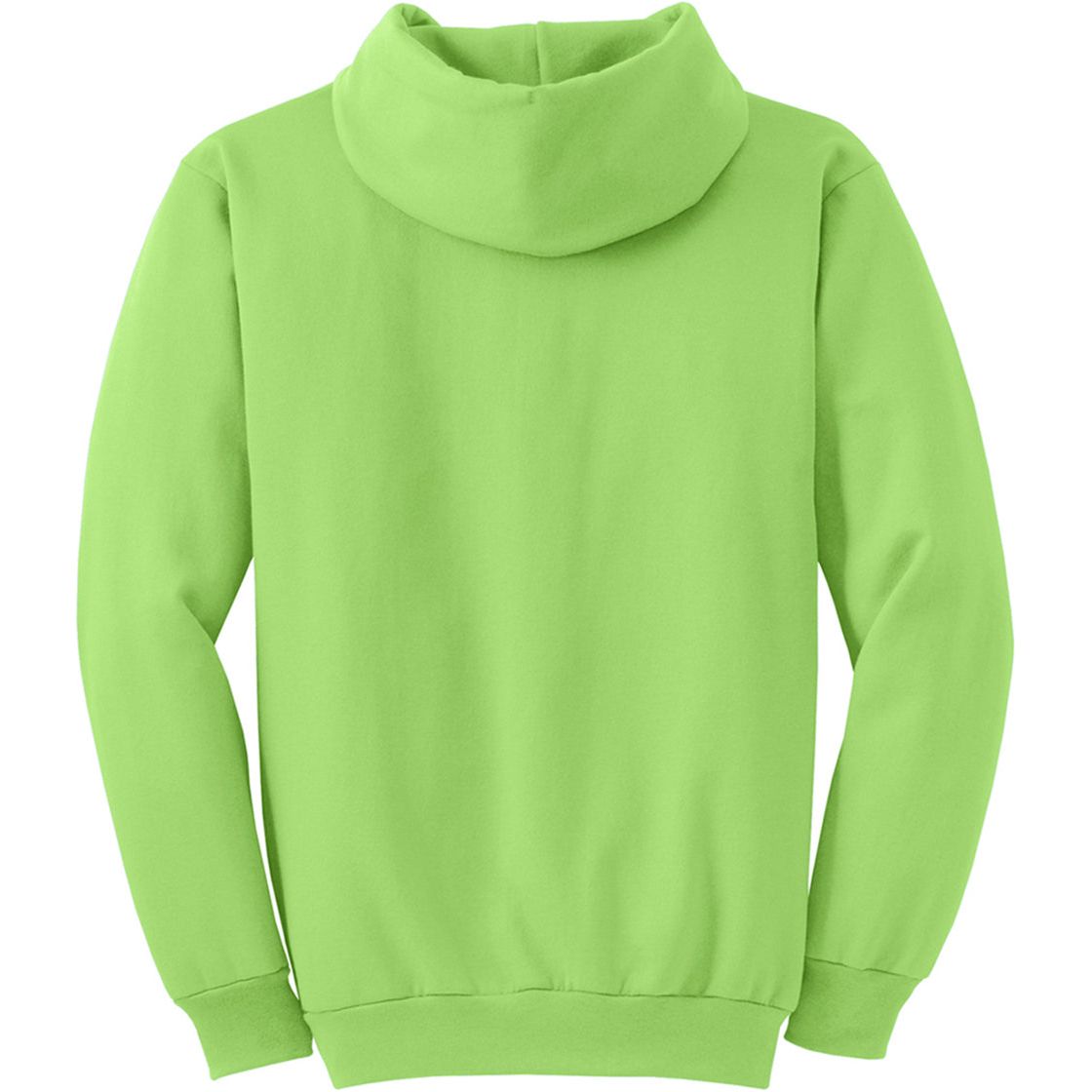 Wholesale Mens Heavy Blend Full - Zip Hooded Sweatshirt Lime S Zip Hoodies