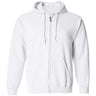 Wholesale Mens Heavy Blend Full - Zip Hooded Sweatshirt Red S Zip Hoodies